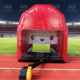 NG-SG083 Outdoor Inflatable Football Kick Target for School  Shopping Mall Soccer Dart Board Inflatable Football Darts Game